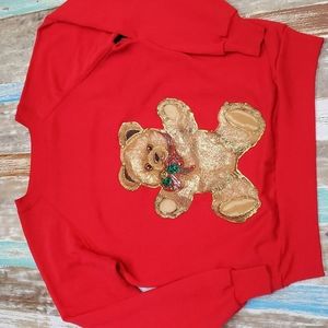 Vintage Pannill Originals Sweatshirts Raglan Sleeve Custom Holiday Sweatshirt